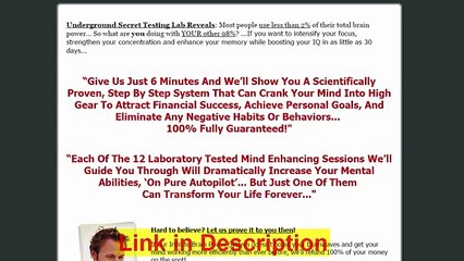 Infinite Brain Power Review - Deep Meditation, Improve Memory, Boost Iq