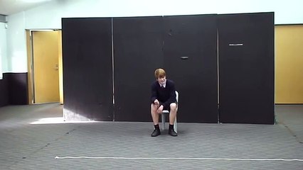 Reciting Shakes-Chair