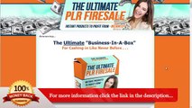 PLR Firesale Review - Best PLR / Private Label Rights Products And Ebooks