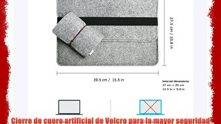 Inateck 154 pulgadas MacBook Pro Retina Display Ultrabook bolso de Netbook del sobre de la