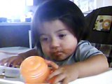 Baby falls asleep and wakes up scared FUNNY BABY VIDEO aden