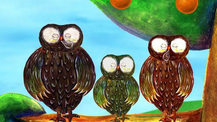 Orange & Owl - Lower Case Alphabet o