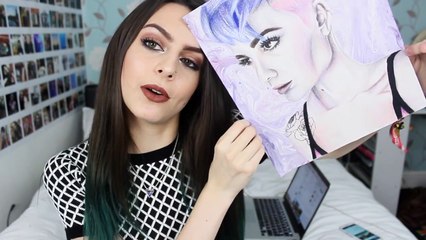Coloured Halsey Speed Drawing! | Sophie Foster