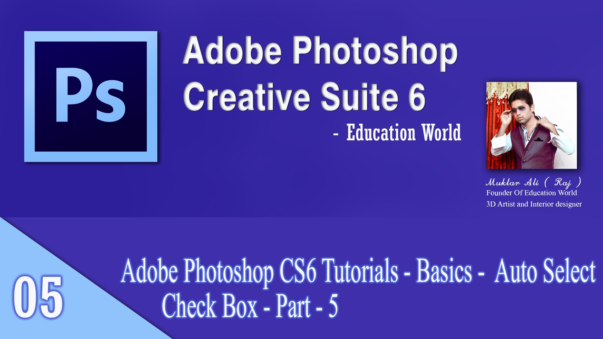 Adobe Photoshop Cs6 Tutorials Basics Auto Select Check Box Part 5 Video Dailymotion