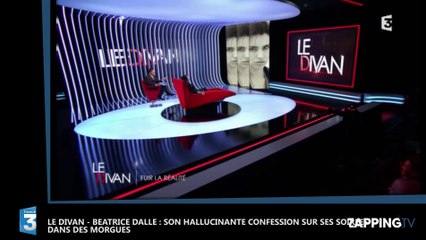 Le Divan - Béatrice Dalle : Ses hallucinantes confessions sur ses soirées dans des morgues