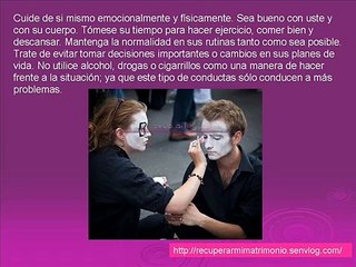 Recuperar mi matrimonio: Consejos para superar un divorcio