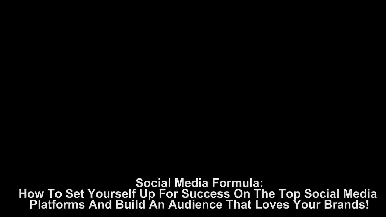 Social Media Formula