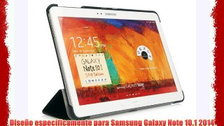 iHarbort? Samsung Galaxy Note 10.1 2014 Funda - ultra delgado ligero Funda de piel de cuerpo