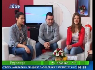 下载视频: Budilica gostovanje (Danica Glišić, Miloš Nejkov, Anja Đurić), 03. februar 2016. (RTV Bor)