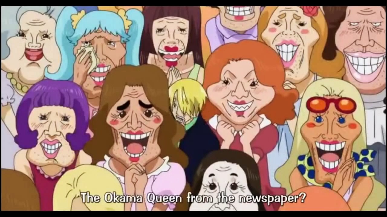 One Piece Funny Moment Sanji Meets Ivankov