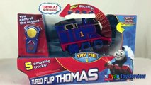 24  Thomas and Friends TURBO FLIP THOMAS playtime unboxing remote control toy trains Ryan ToysReview (FULL HD)