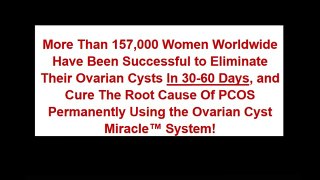 Ovarian Cyst Miracle Book Review - Does It Really Work?