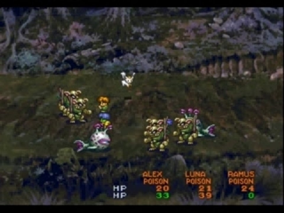 Fight in the forest.