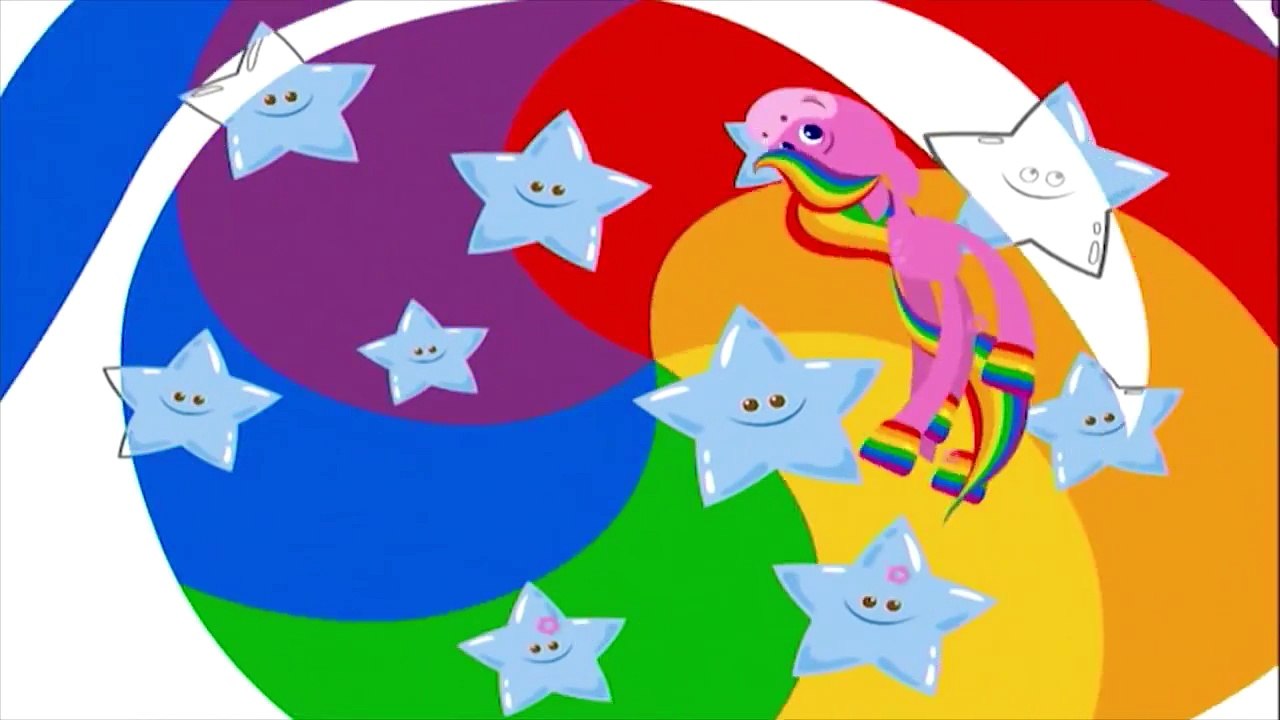 BabyFirstTV - ЛОШАДКА РАДУГА - учим цвета - мул...