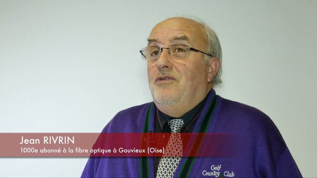 1000 abonnés à la fibre optique à Gouvieux (Oise)