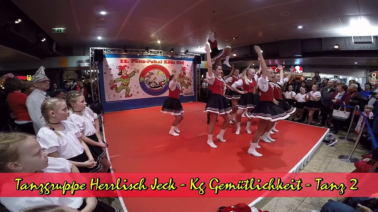 12. Pänz Pokal Köln Hbf - Tanz 2 - Herrlisch Jeck (Kg Gemütlichkeit 1908 Kerpen e.V)