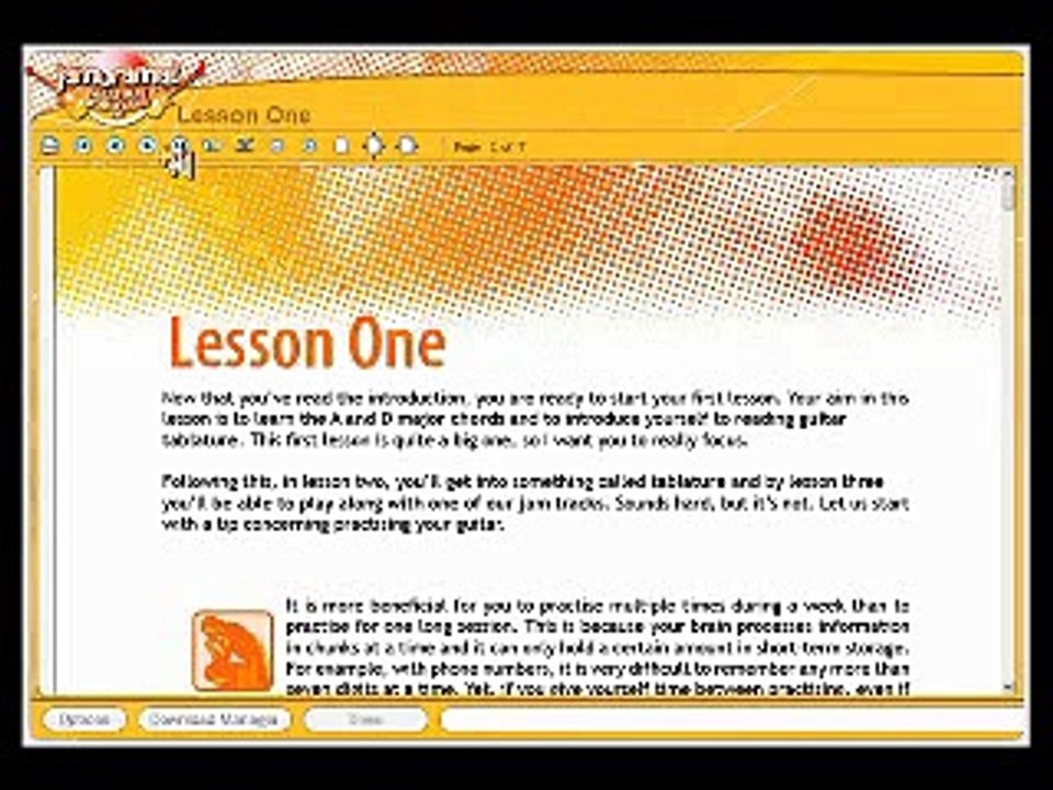 Learn to play electric/acoustic guitar with Jamorama