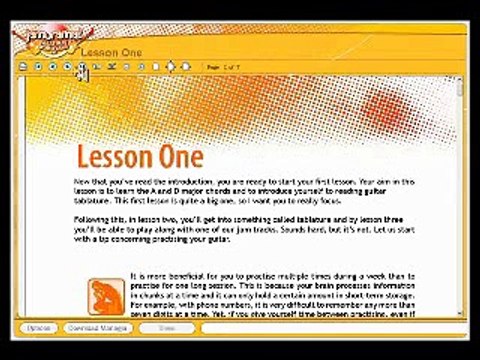 Learn to play electric/acoustic guitar with Jamorama