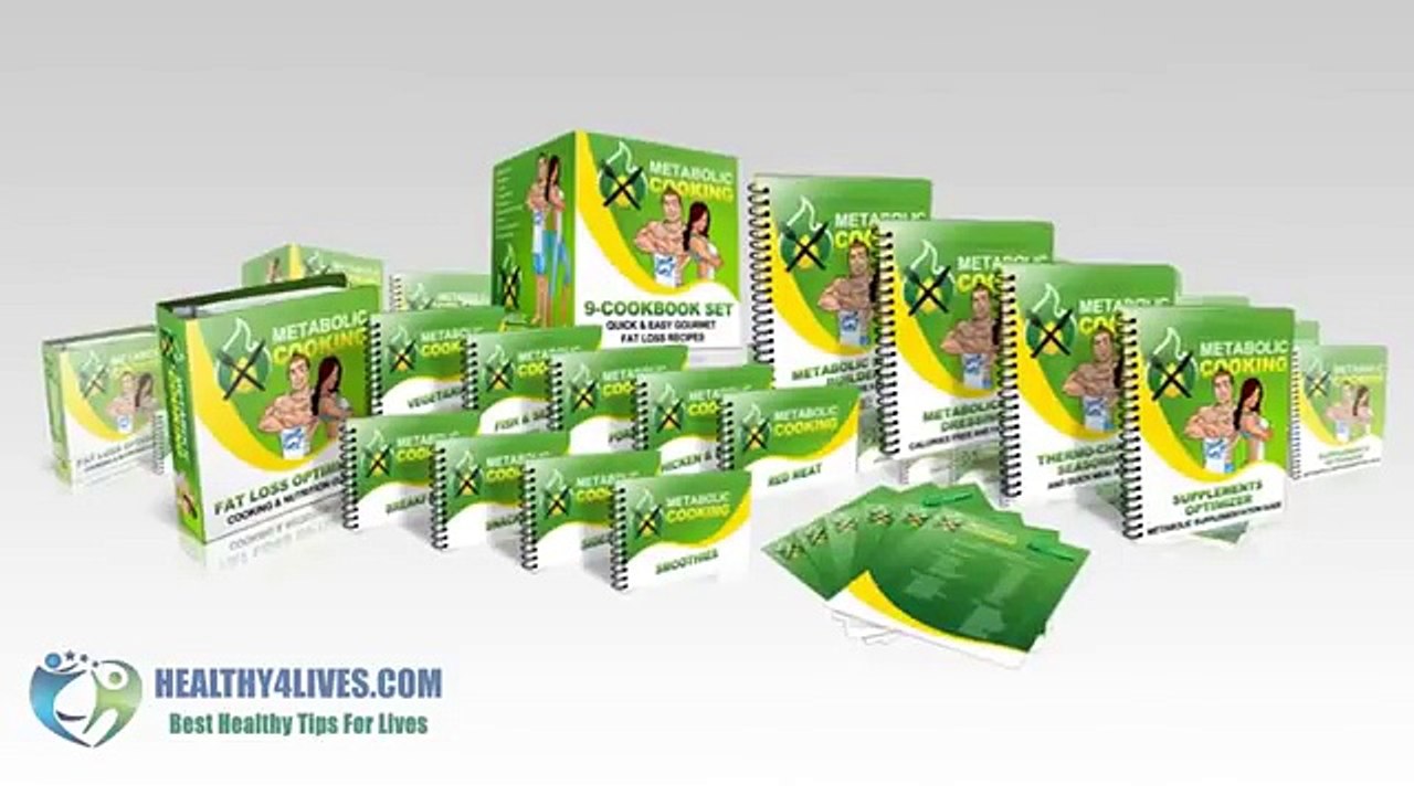 Metabolic Cooking - Fat Loss Cookbook by Karine Losier & Dave Ruel | Quick Fat Loss Tips