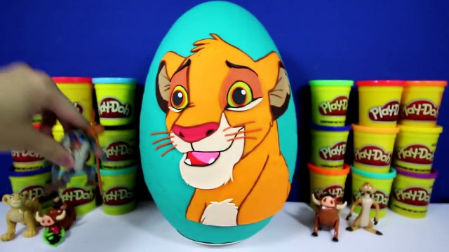 Le GÉANT de SIMBA Oeuf Surprise Play Doh Le Roi Lion Jouets Disney POP TMNT Temps de lAventure