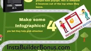instabuilder 2 0 bonus numbers 5: video sales letter formula to sell from your site