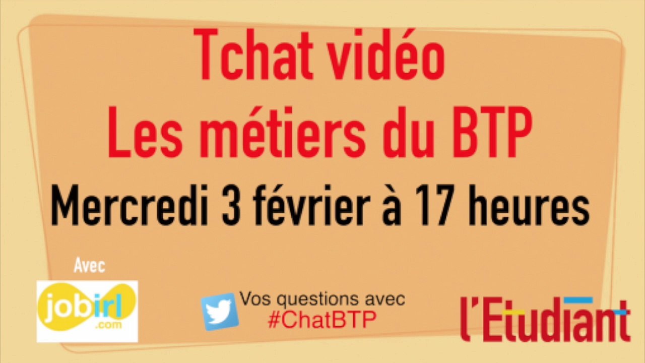 Les métiers du BTP : des pros vous répondent !