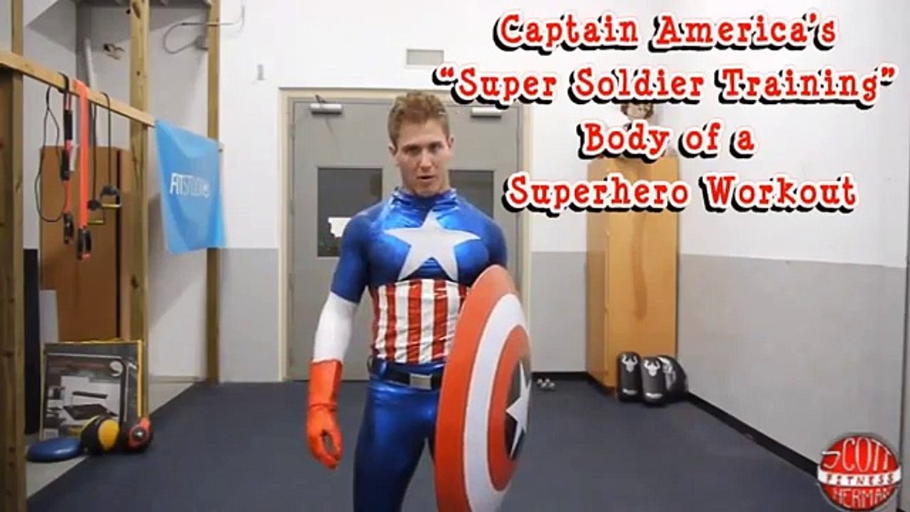 Captain America's "Super Soldier Training": Body of a Superhero Workout!