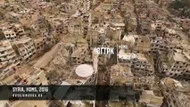 Cidade em ruínas: vídeo mostra destruição causada pela guerra civil em Homs, na Síria