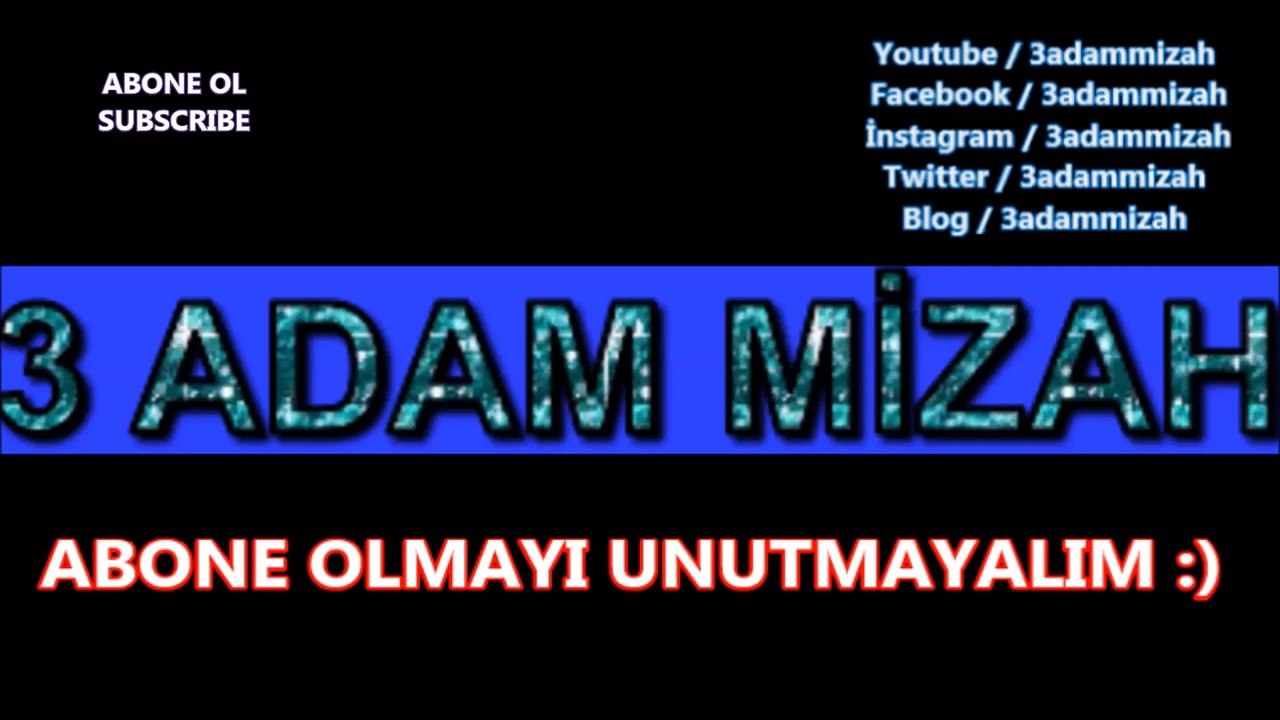 3 ADAM MİZAH - DERSE GİRERKEN: ONLARDA ve BİZDE - KOMİK VİDEOLAR 2016