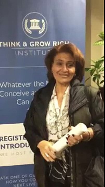 Think and Grow Rich - Testimonial