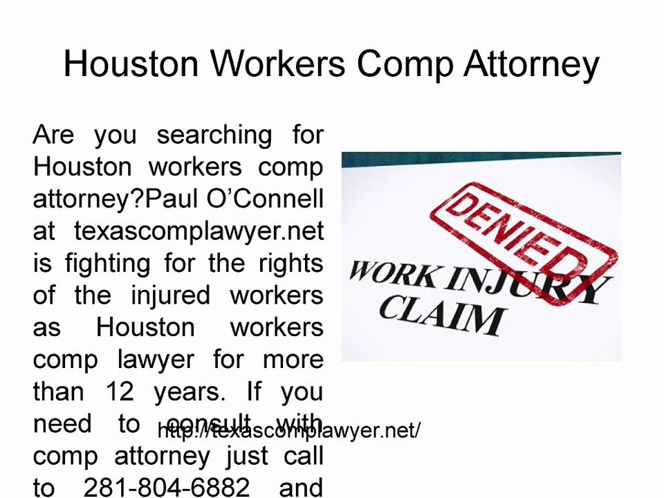 Houston Workers Comp Attorney