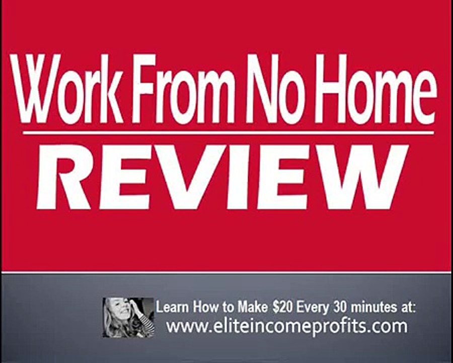 Work From No Home - A Real Scam or Not?