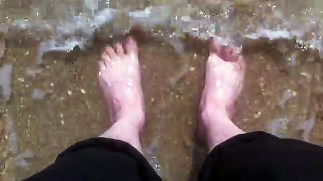 3 Minute Meditation with your feet in the Mediterranean.mov