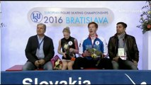 2016 European Figure Skating Championships - Pairs Free Skating