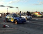 Subaru Impreza WRX STI Vs. Subaru Impreza Drag Race