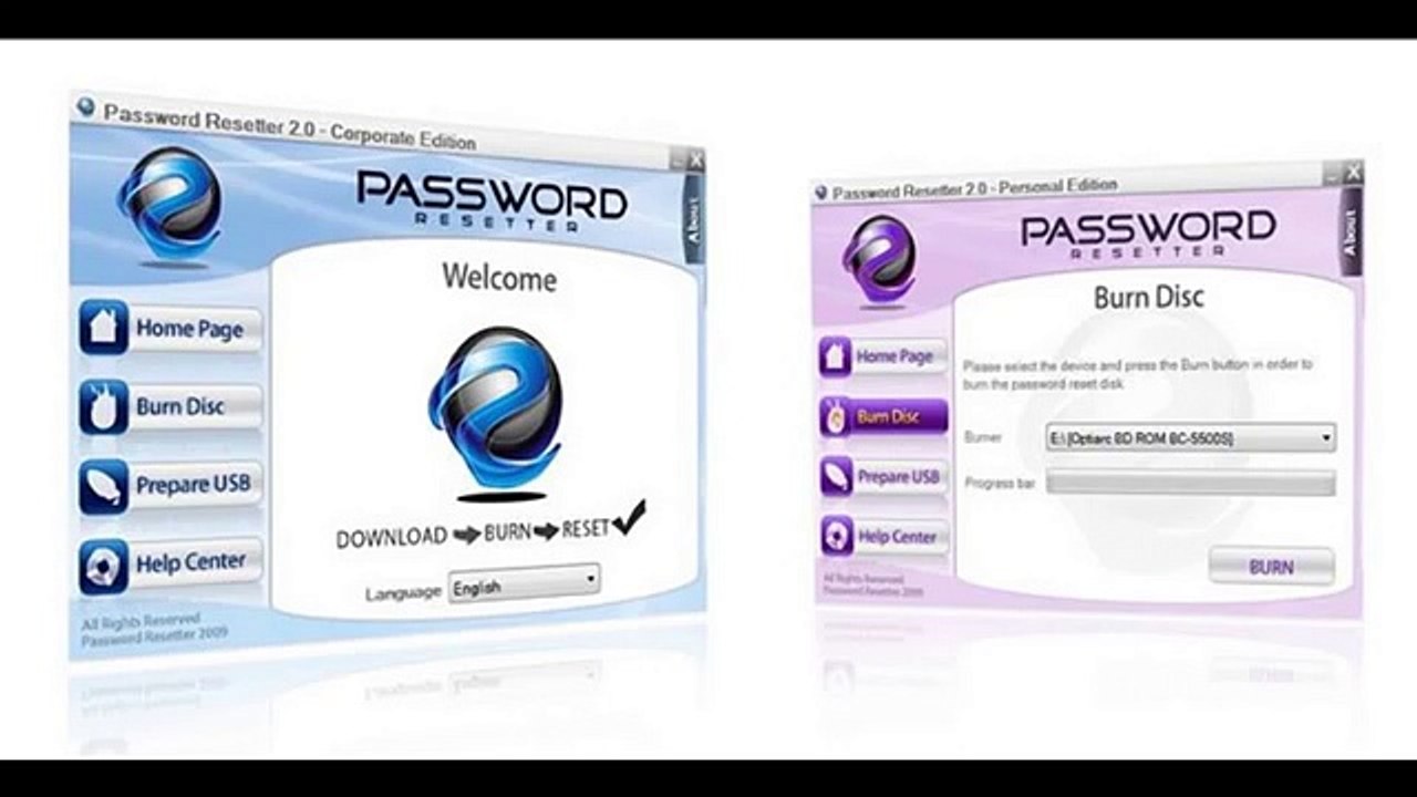 Window 7,Vista,XP Password Recover | Password Resetter | Free Download