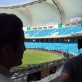 The Stars Meet at ‪‎PSL‬ - Ali Zafar with Sean Paul at the Stadium