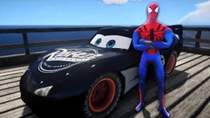BLACK MCQUEEN CARS & The Amazing Spiderman Marvel Comic!!!