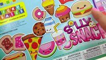 Sticker Mosaics By Number Silly Snacks Fast Foods Cupcake Donut Cookies Craft Video Cookie