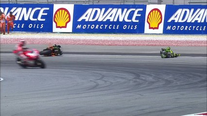 Pol Espargaro crashes heavily in morning practice