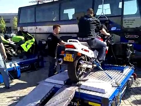 Ten Kate testbank cbr1000f / 110 pk achterwiel