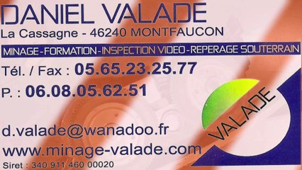 Chariot avec caméra d'inspection pour passage souterrain