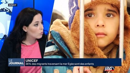 36% des migrants traversant la Mer Egée sont des enfants