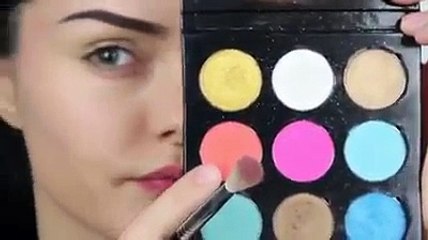 Bright Lips with Neutral Look