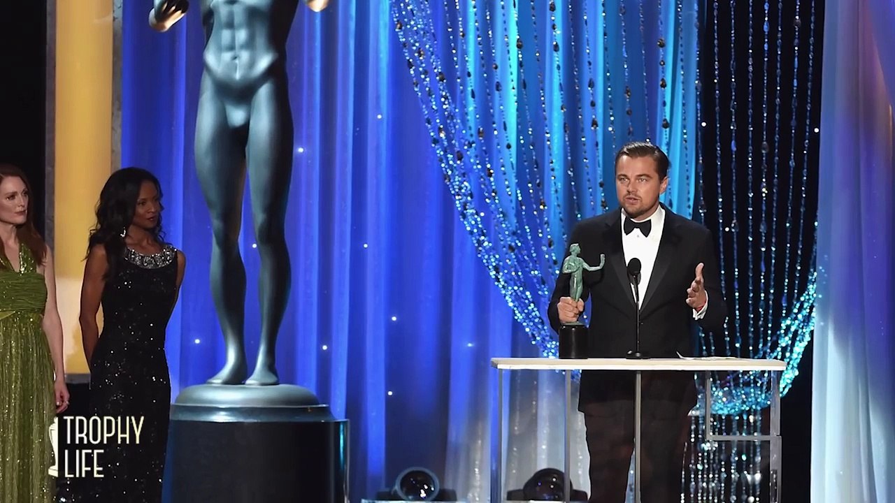 Leonardo DiCaprio Wins Best Movie Actor SAG Awards 2016 (1)