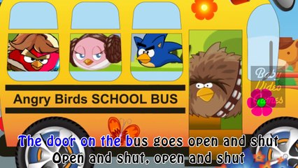 WHEEL BUS Angry Birds 3