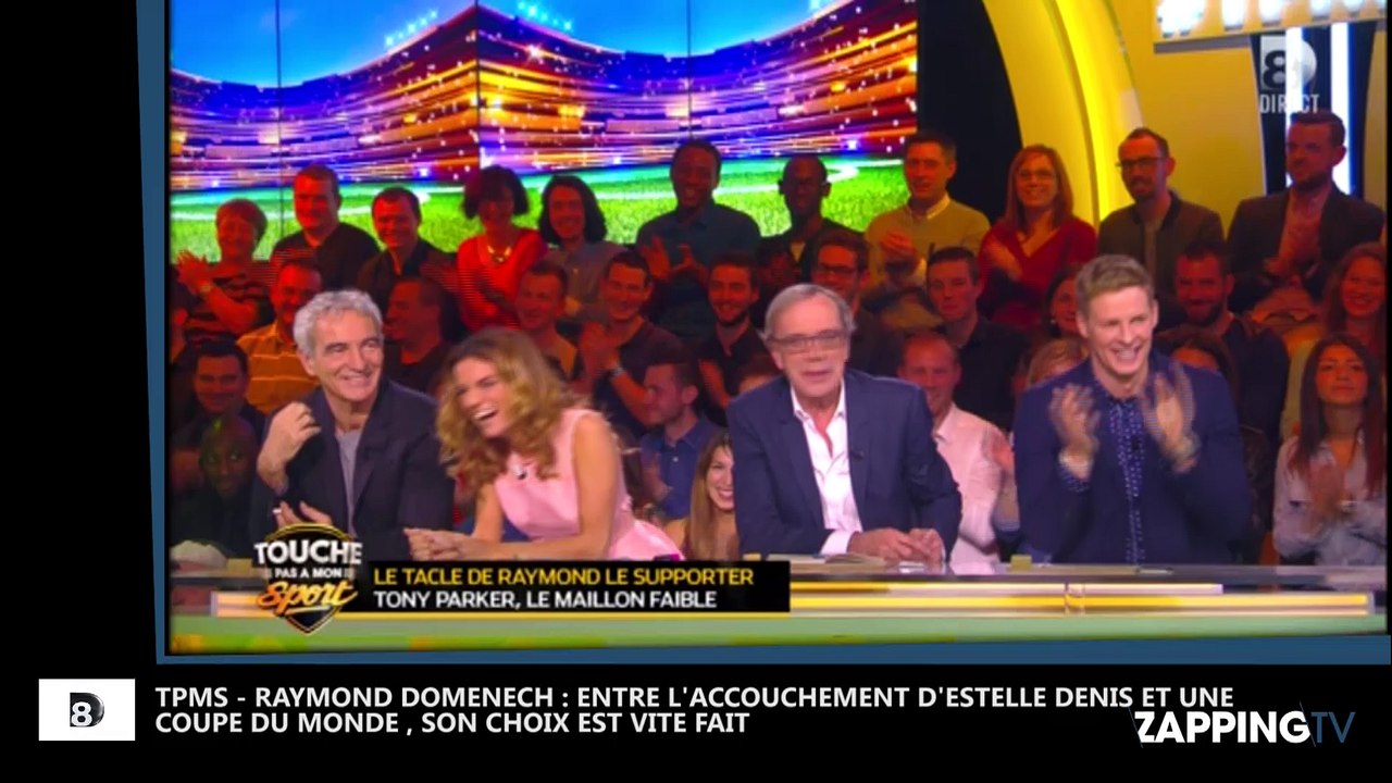 TPMS : Estelle Denis très déçue par Raymond Domenech (vidéo)