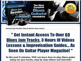 "BluesJamSession.com - 6% Conversions On This Blues Guitar Package"