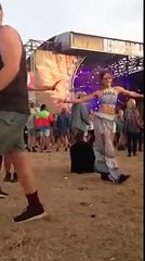 FULL VIDEO- Girl dancing at Beyond the Valley festival in Australia