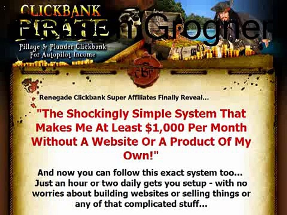 CB Pirate/Clickbank Pirate Review - a Plug & Play System for Affiliate Marketers